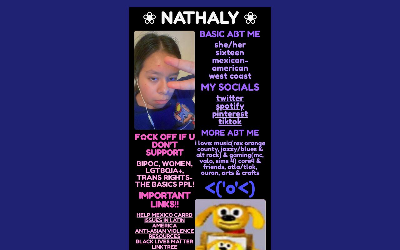 Carrd profile picture for @nathaly